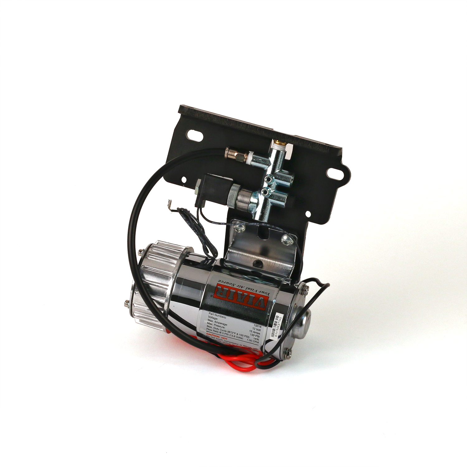 Softail® (2001-2017) Arnott® Luftfahrwerk inkl. Pumpenabdeckung